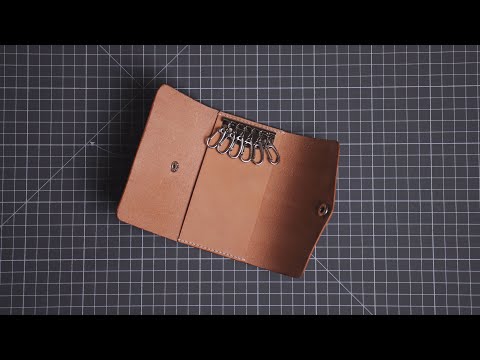 【每月皮件課程】CP2505鑰匙包
