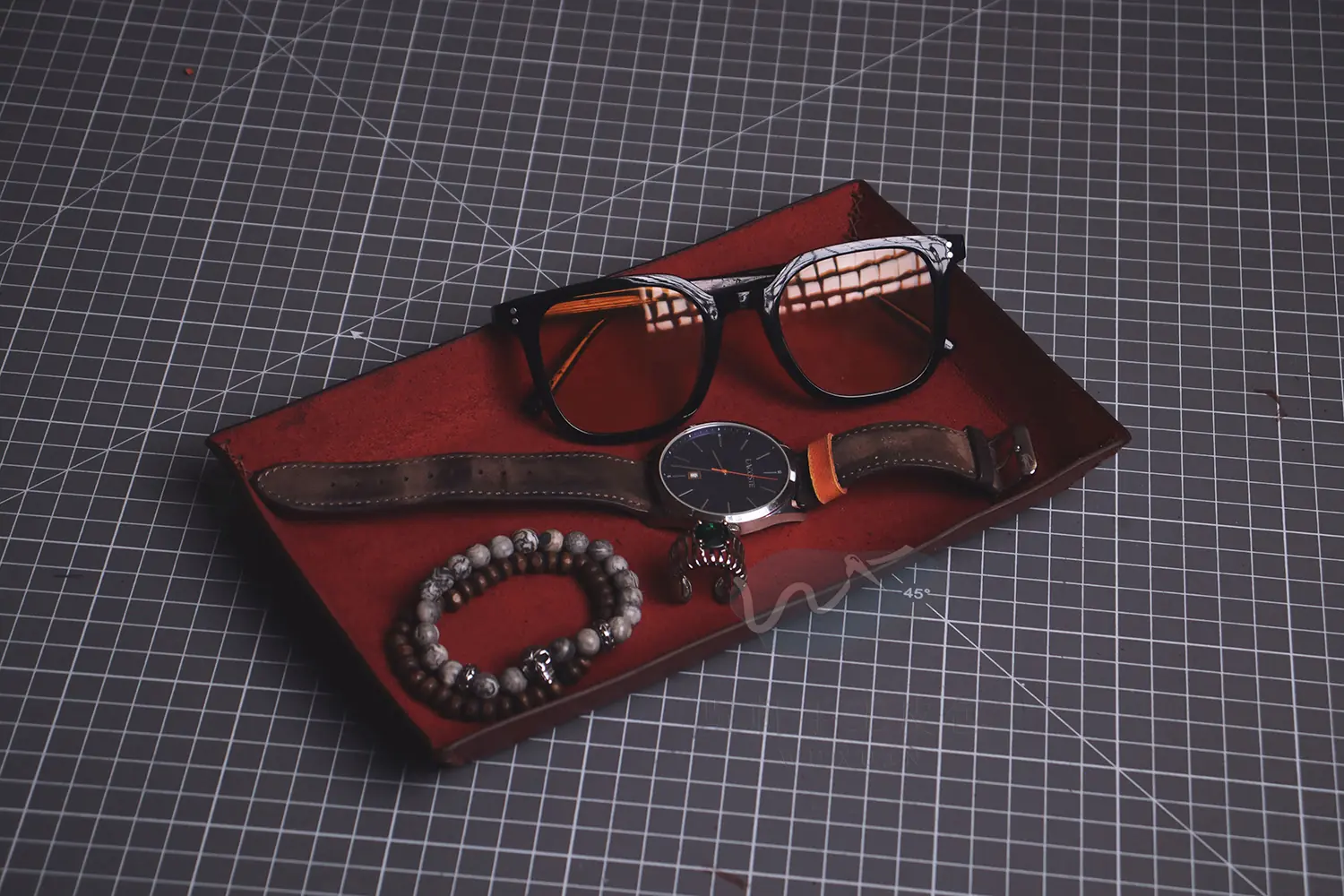 「CP2412皮革置物盤」每月皮革課程版型 – 2024/12:圖片 2