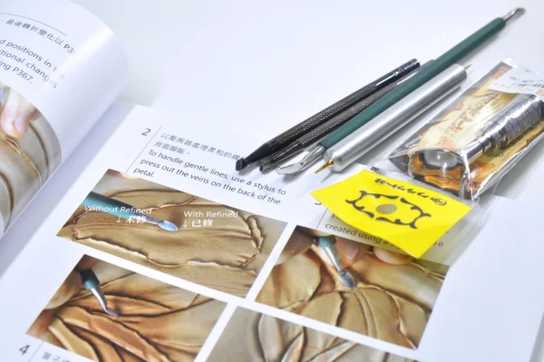 【匠心 × 吳軒】皮雕入門工具組｜寫實花卉：圖片 2